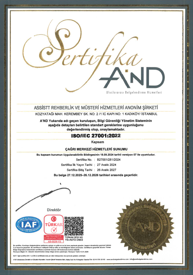 İSO - 27001