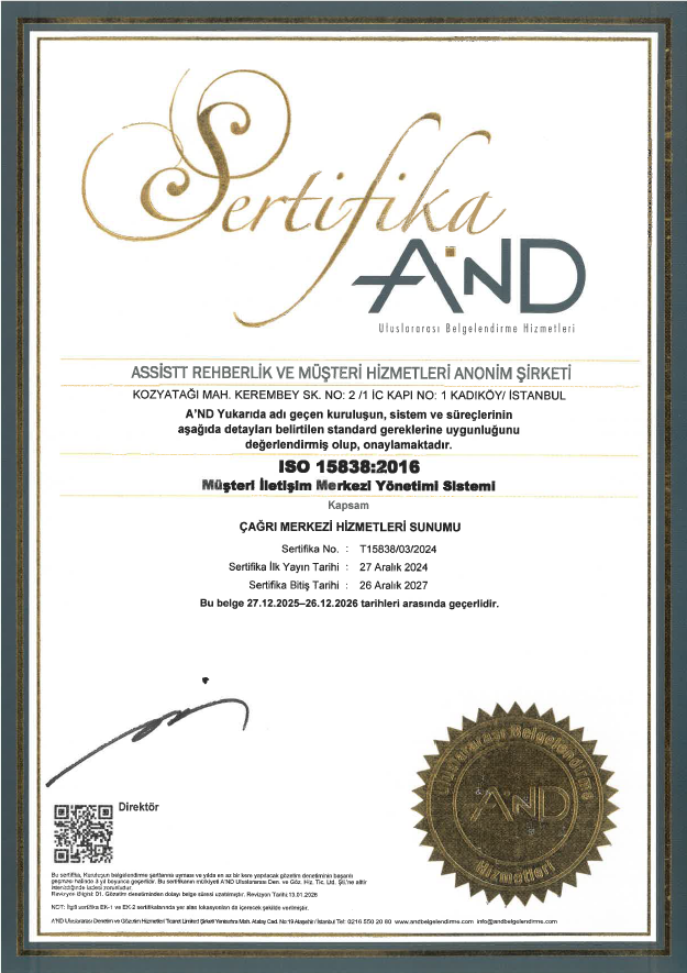 İSO - 15838